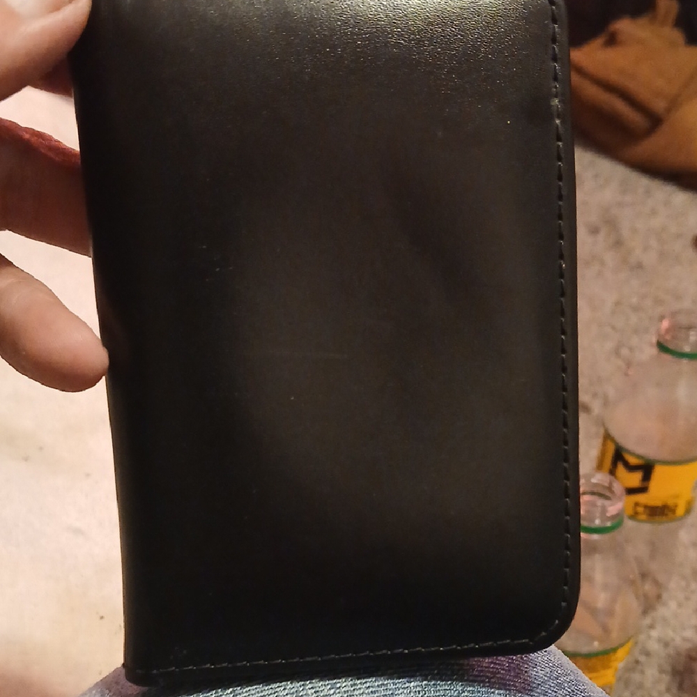 Black Leather Wallet
